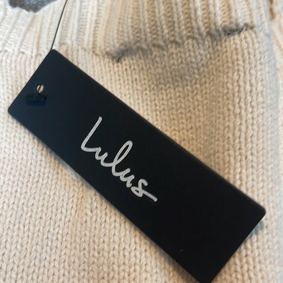 Lulu’s Knit to Mention Ivory Knit Cropped Sweater Tank Top - Picture 10 of 10